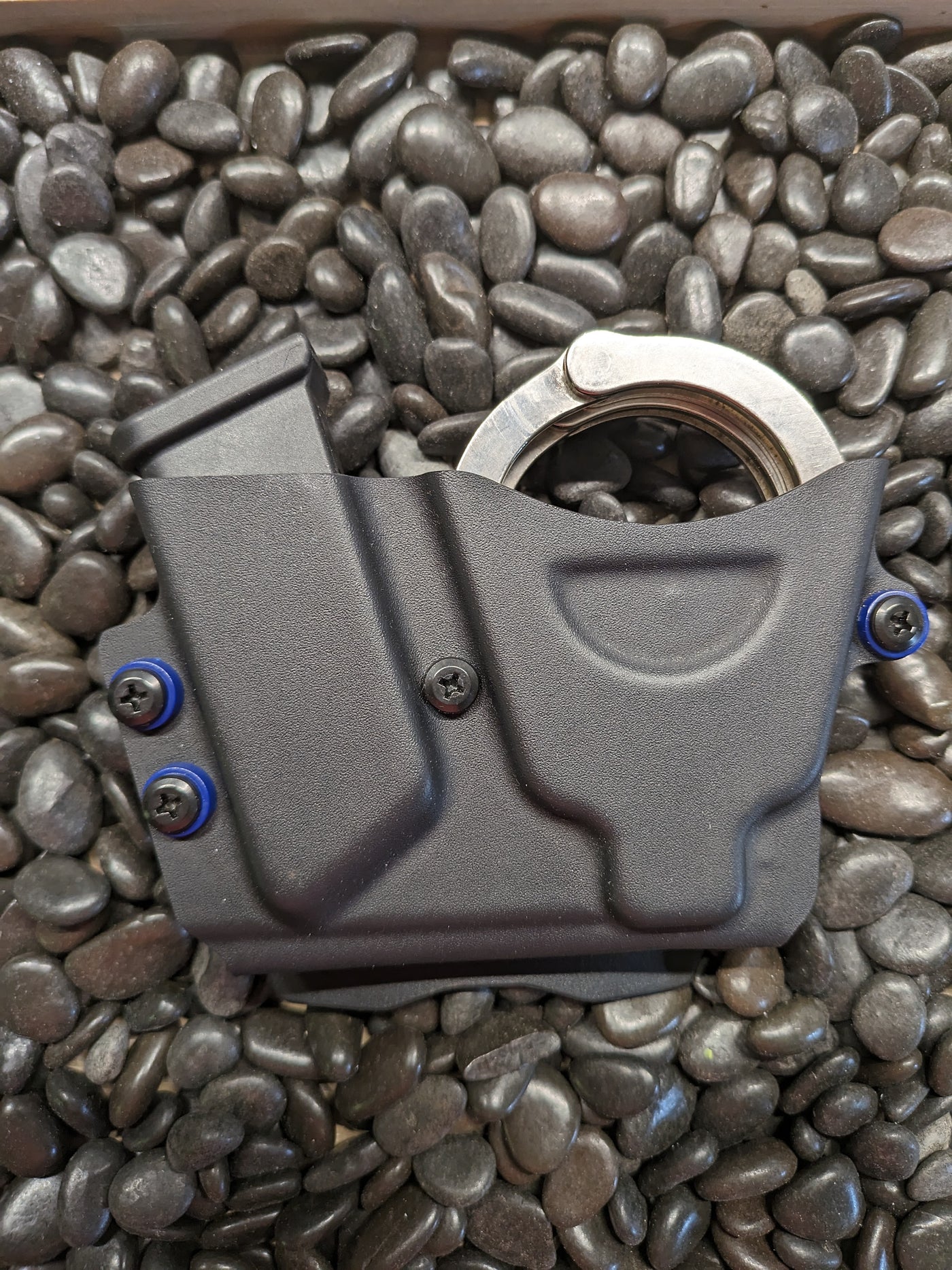 Glock Compatible Mag HandCuff Case Combo with Paddle