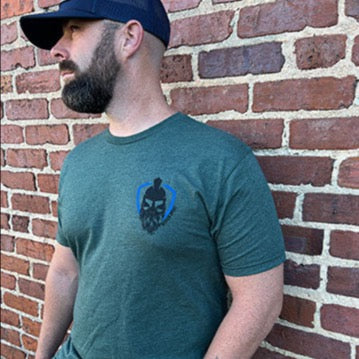 Men's Prepared Warriors Green T-Shirt